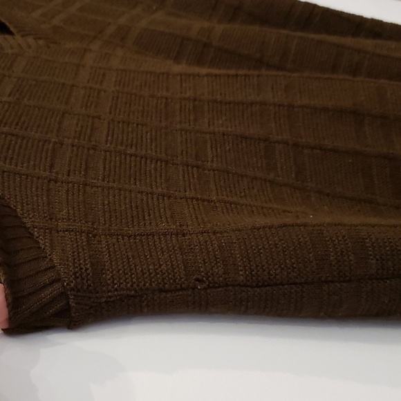 Vintage Seaforth Vest Mens KnitV-Neck Brown Large - Picture 6 of 11